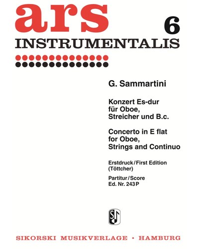 Concerto in E-flat major — Giuseppe Sammartini