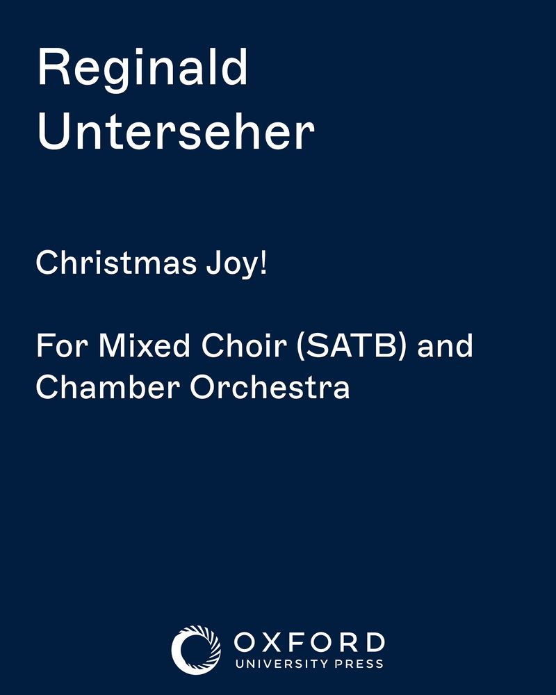 Christmas Joy! — Reginald Unterseher