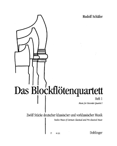 Das Blockflötenquartett, Book 1 — Rudolf Schäfer