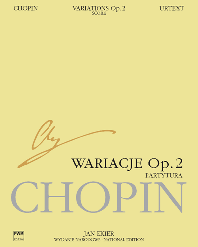 Variations, op. 2 (National Edition) — 肖邦