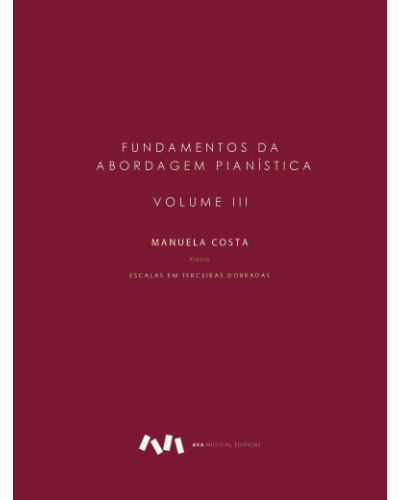 Fundamentos da Abordagem Pianística, Vol. 3 — Manuela Costa