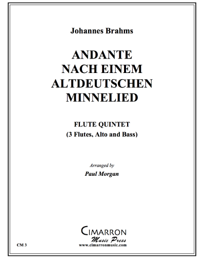 Andante - Nach Einem Altdeutschen Minnelied — 勃拉姆斯