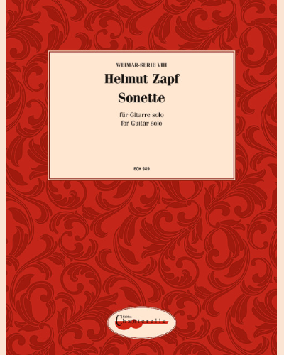 Sonette — Helmut Zapf