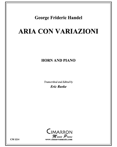 Aria con Variazioni — George Frideric Handel