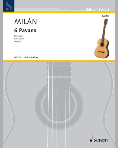 6 Pavans — Luis Milan