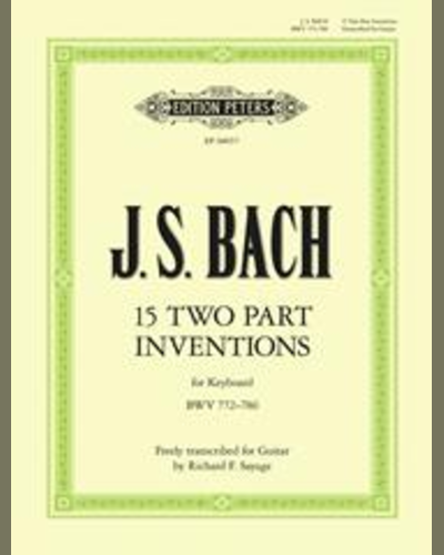 15 Two-part Inventions — 巴赫