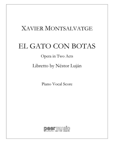 El Gato Con Botas — Xavier Montsalvatge