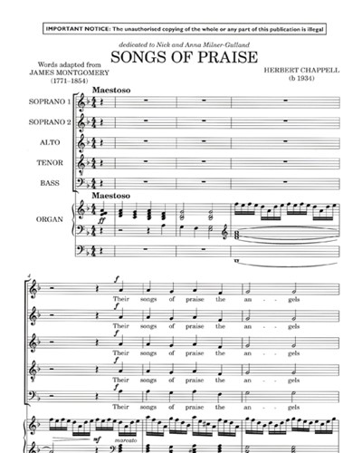 Songs of Praise — Herbert Chappell