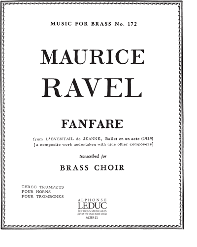 Fanfare (from "L'Eventail de Jeanne") — 拉威尔