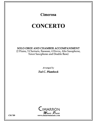 Concerto for Oboe and Wind Ensemble — Domenico Cimerosa