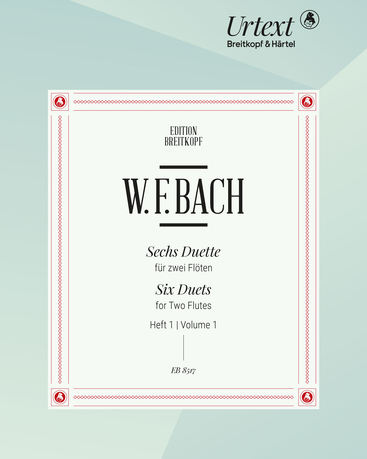 Six Duets - Book 1 — W.F.巴赫