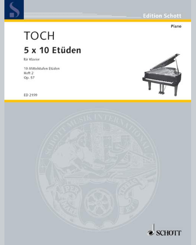 Ten Etudes, op. 57 — 恩斯特·托赫