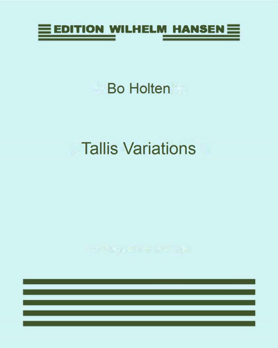 Tallis Variations — Bo Holten