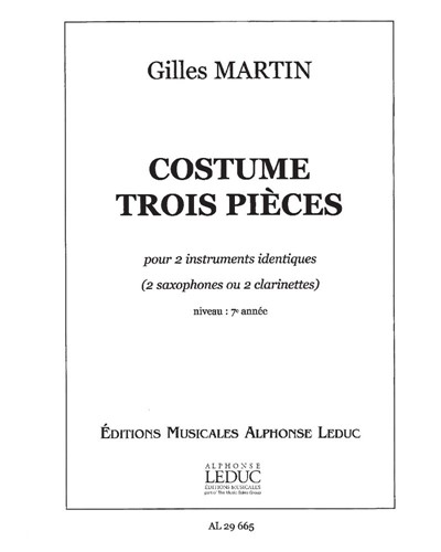 Costume trois pièces — Gilles Martin