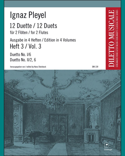 12 Duets, Book 3 — Ignaz Joseph Pleyel