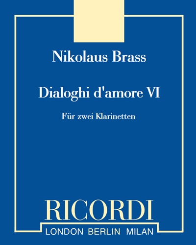 Dialoghi d'amore VI — Nikolaus Brass
