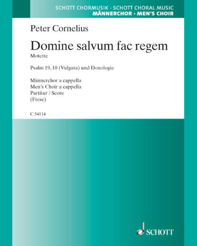 Domine salvum fac regem — 彼得·科内利乌斯