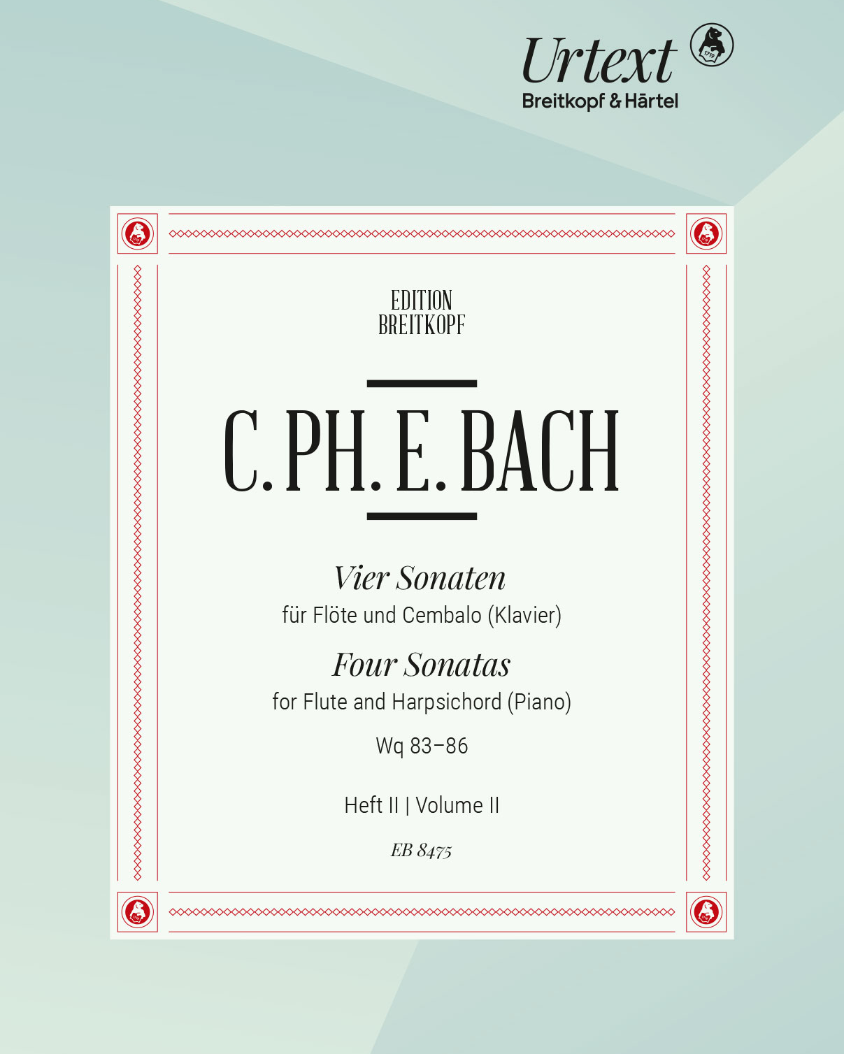 Sonatas in G major, Wq 85 and Wq 86 — C.P.E.巴赫