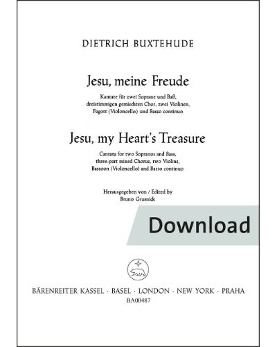 Jesu, my heart's treasure BuxWV 60 — 布克斯特胡德