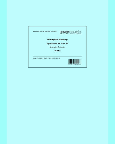 Symphony No. 5, op. 76 — 魏因贝格