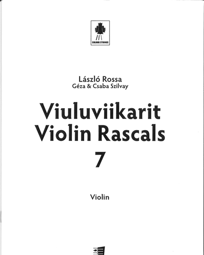 Colourstrings Violin ABC: Violin Rascals, Book 7 — László Rossa