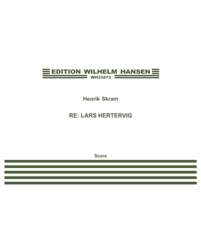 re: Lars Hertervig — Henrik Skram