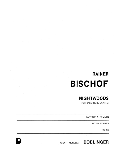 Nightwoods, op. 23 — Rainer Bischof