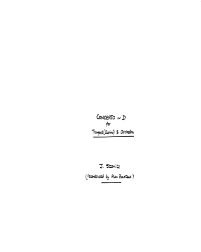 Trumpet Concerto in D — Johann Stamitz