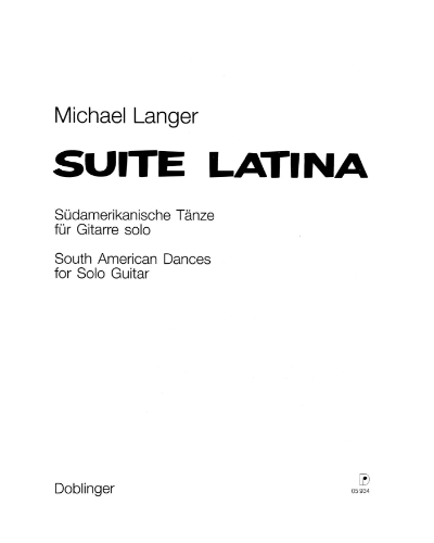Suite Latina — Michael Langer