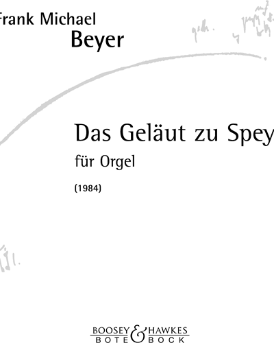 Das Geläut zu Speyer — Frank Michael Beyer