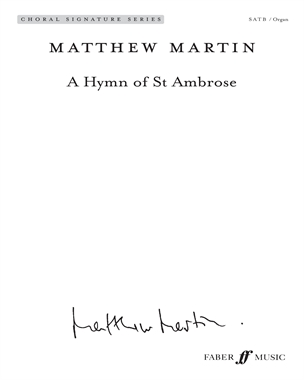 A Hymn of St Ambrose — Matthew Martin