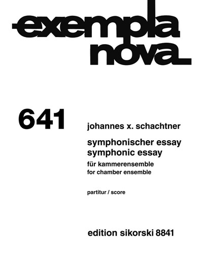 Symphonic Essay — Johannes X. Schachtner