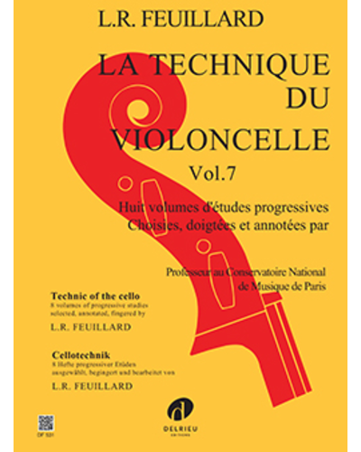Technique for Cello, Vol. 7 — Louis Feuillard