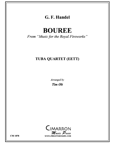 Bourrée (from 'Music for the Royal Fireworks') — George Frideric Handel