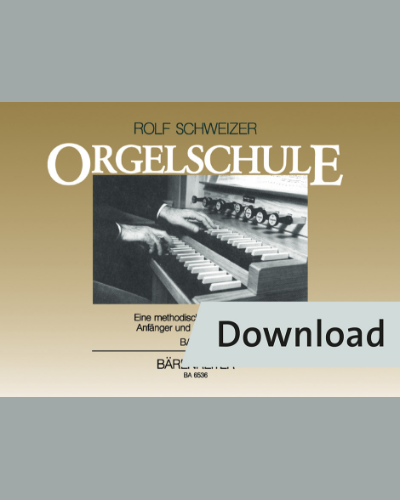 Orgelschule — Rolf Schweizer