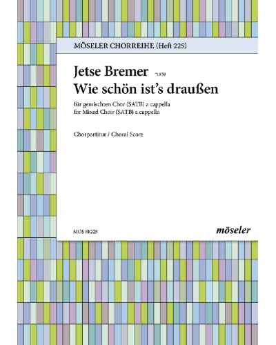 Three folksongs — Jetse Bremer