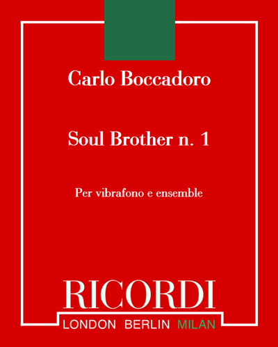 Soul Brother n. 1 — Carlo Boccadoro