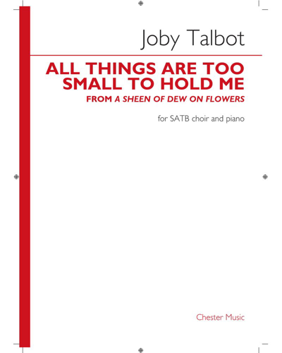 All things are too small to hold me — 佚名