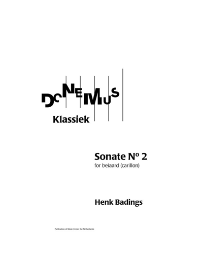 Sonata No. 2 — Henk Badings
