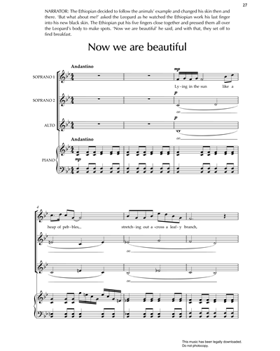 Now We Are Beautiful (from 'How The Leopard Got His Spots') — Lin Marsh