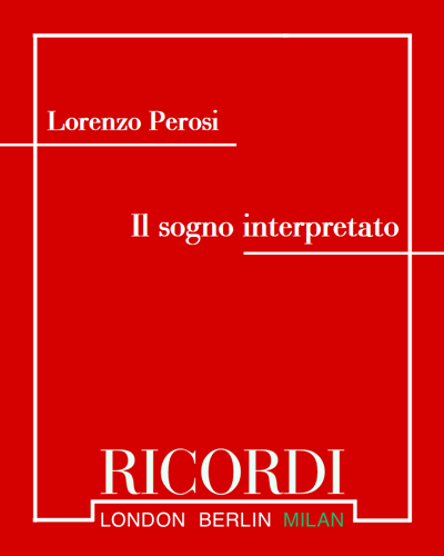 Il Sogno Interpretato — Lorenzo Perosi