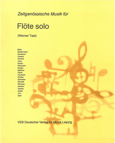 Contemporary Music for Flute — Werner Tast