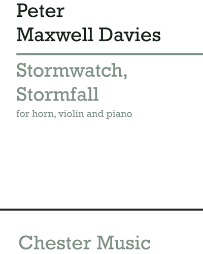 Stormwatch, Stormfall — 马克斯韦尔·戴维斯