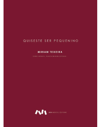Quiseste ser pequenino — Miriam Teixeira