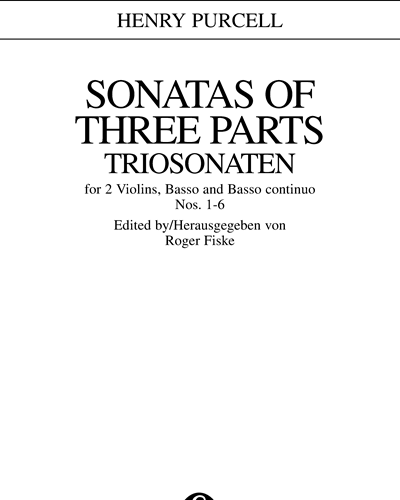 Twelve Sonatas of Three Parts — Henry Purcell