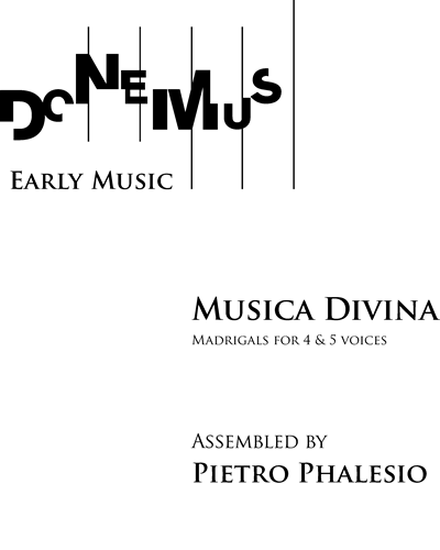 Musica Divina (Volume I) — Pietro Phalesio