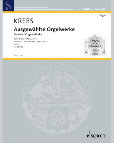 Selected Organ Works — Johann Ludwig Krebs