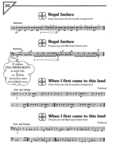 'Regal Fanfare' & 'When I First Came To This Land' — Richard Duckett