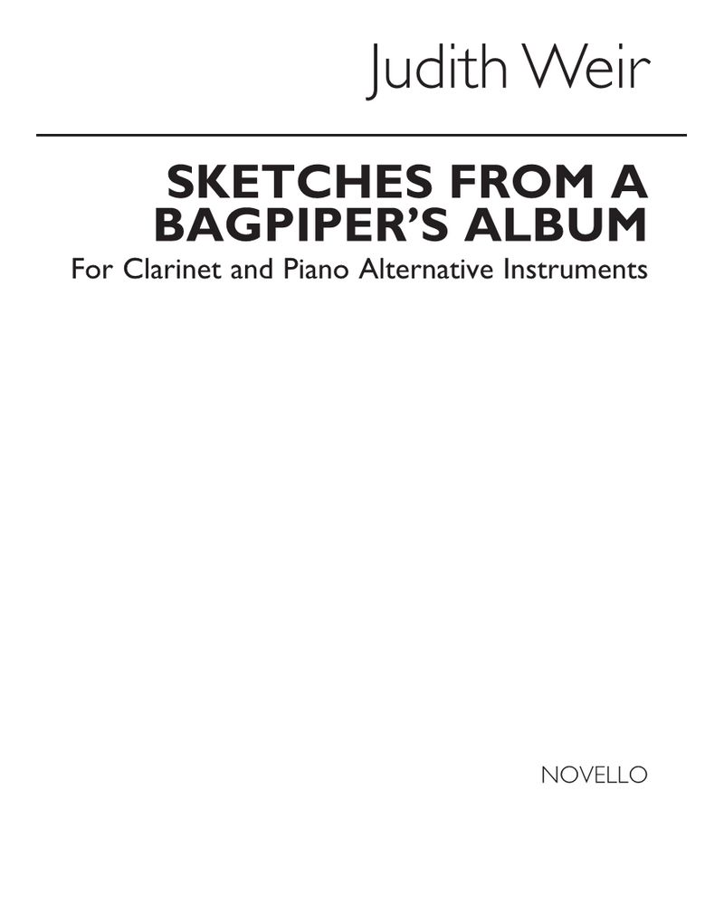 Sketches from a Bagpiper's Album — 朱迪思·韦尔