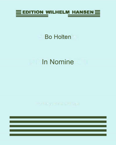 In Nomine — Bo Holten